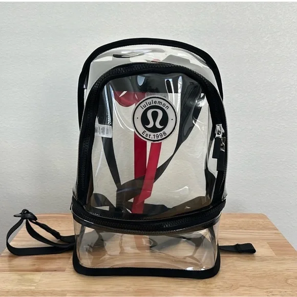 lululemon athletica Bags Lululemon Est 998 Black Clear